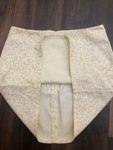 Beige leopard skirt