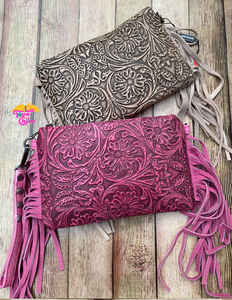 Tooled wrangler bags